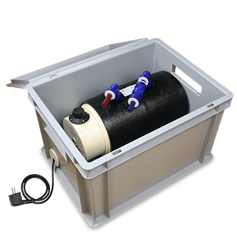 mobile Wasserversorgung hot and pump