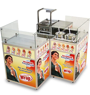 mobile catering Frontcooking-Station