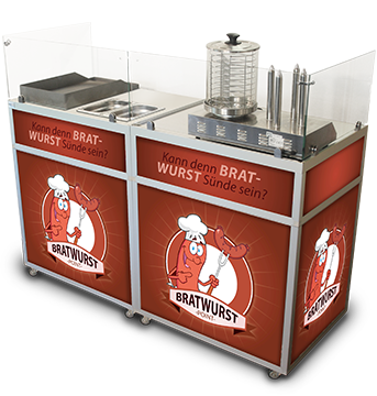 mobile Hotdog counter
